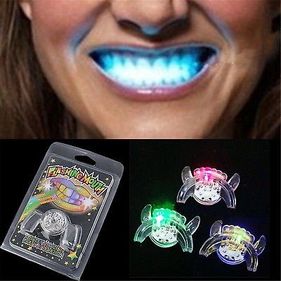 Supports de promotion lumineux en forme d’appareil dentaire