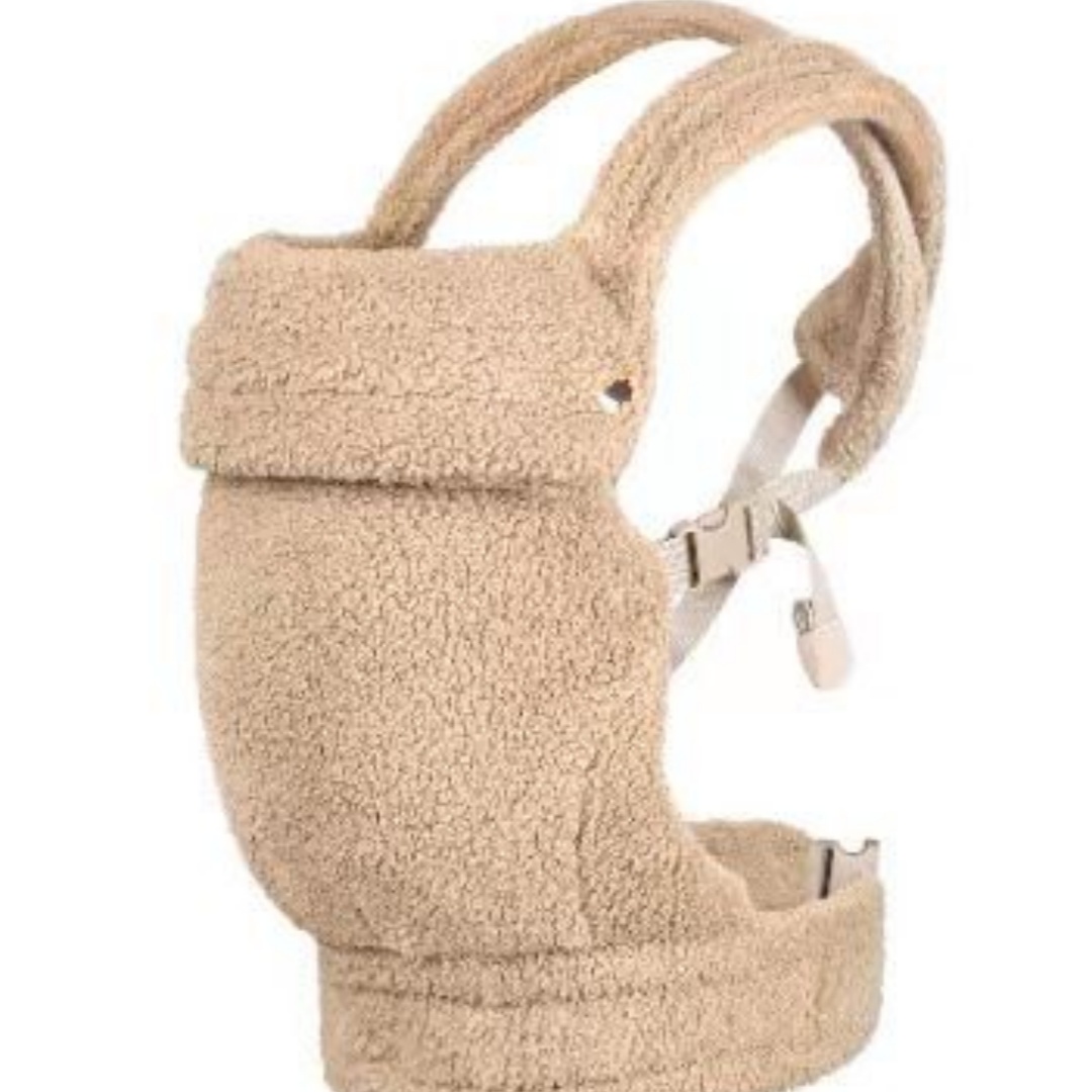 Sac à dos en peluche bébé coupe-vent et chaud, écharpe de portage bébé, accessoire pour porter bébé