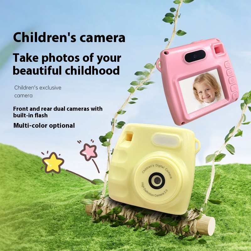 Enfants Appareil Photo USB Rechargeable Léger Petit Jouet Photographique