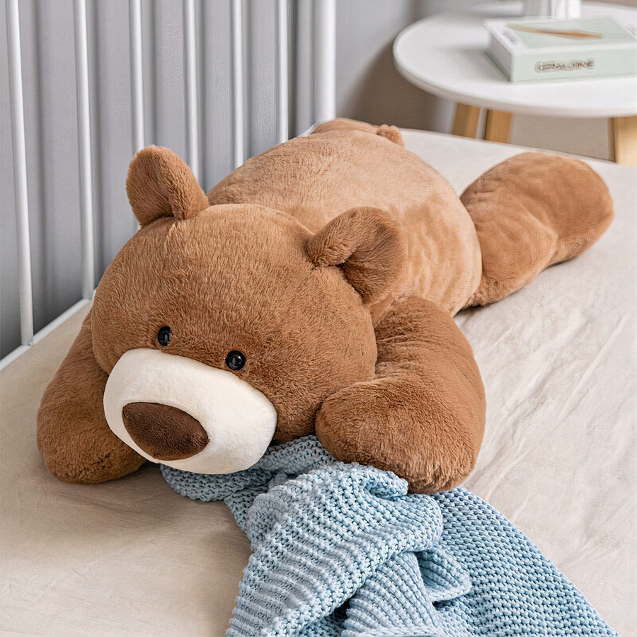Renard chiot husky peluche douce poupée câline