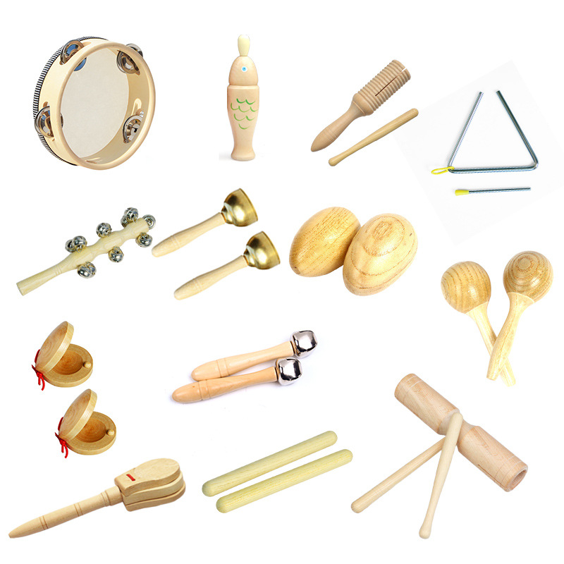 Jeu d'instruments Orff Sandhammer en bois Table d'harmonie en bois