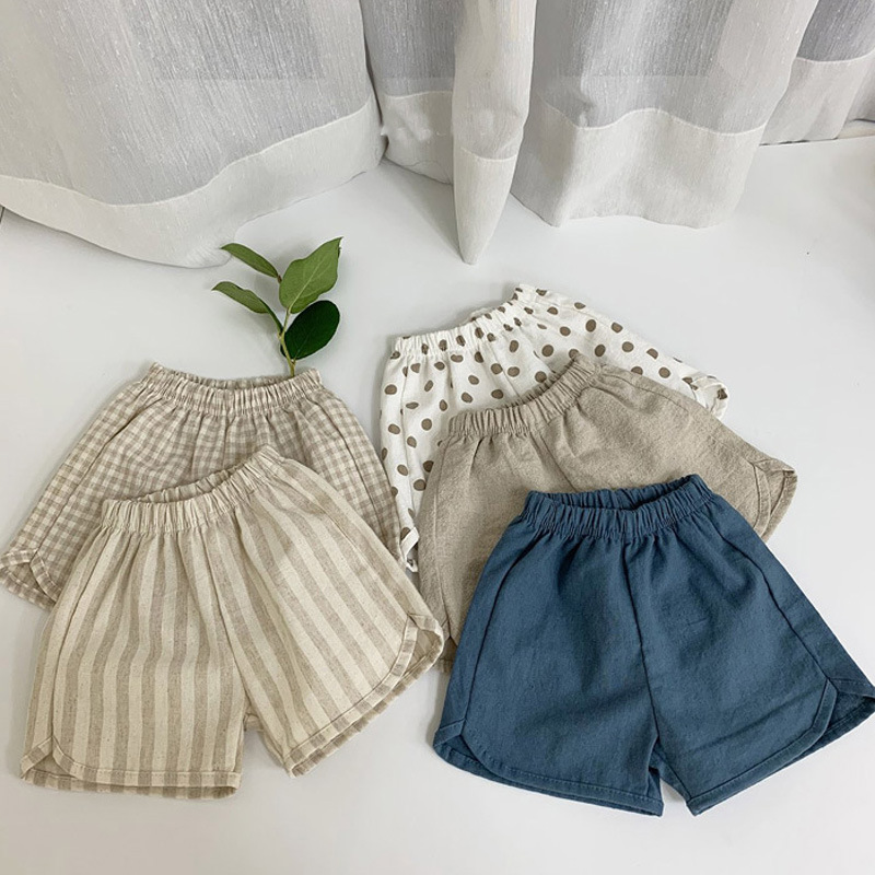 Été nouveau pantalon ample et respirant pour bébé, homme et femme.