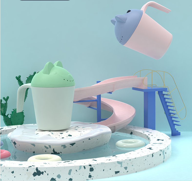 Baby Shower gobelet en plastique pour shampoing cuillère à shampoing