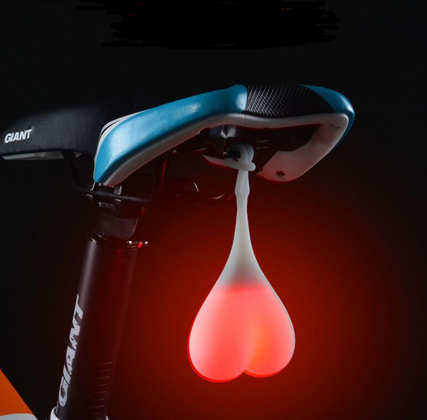 Feu arrière LED créatif pour vélo