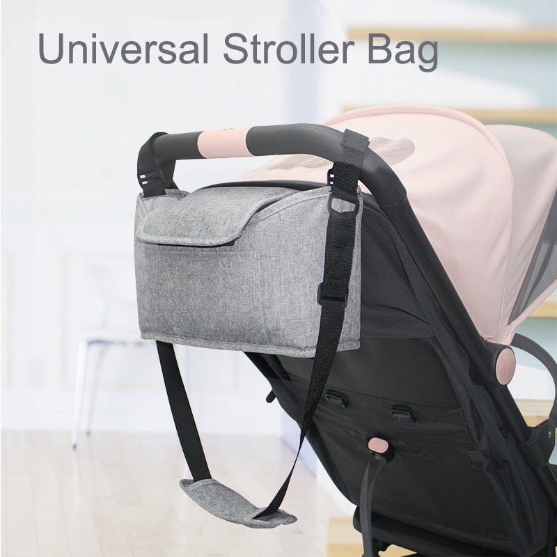 Grand sac multifonctionnel pour poussette bébé à grande capacité