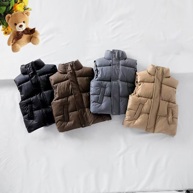 Hommes et Femmes Vêtements d'Hiver Gilet pour Enfant Veste