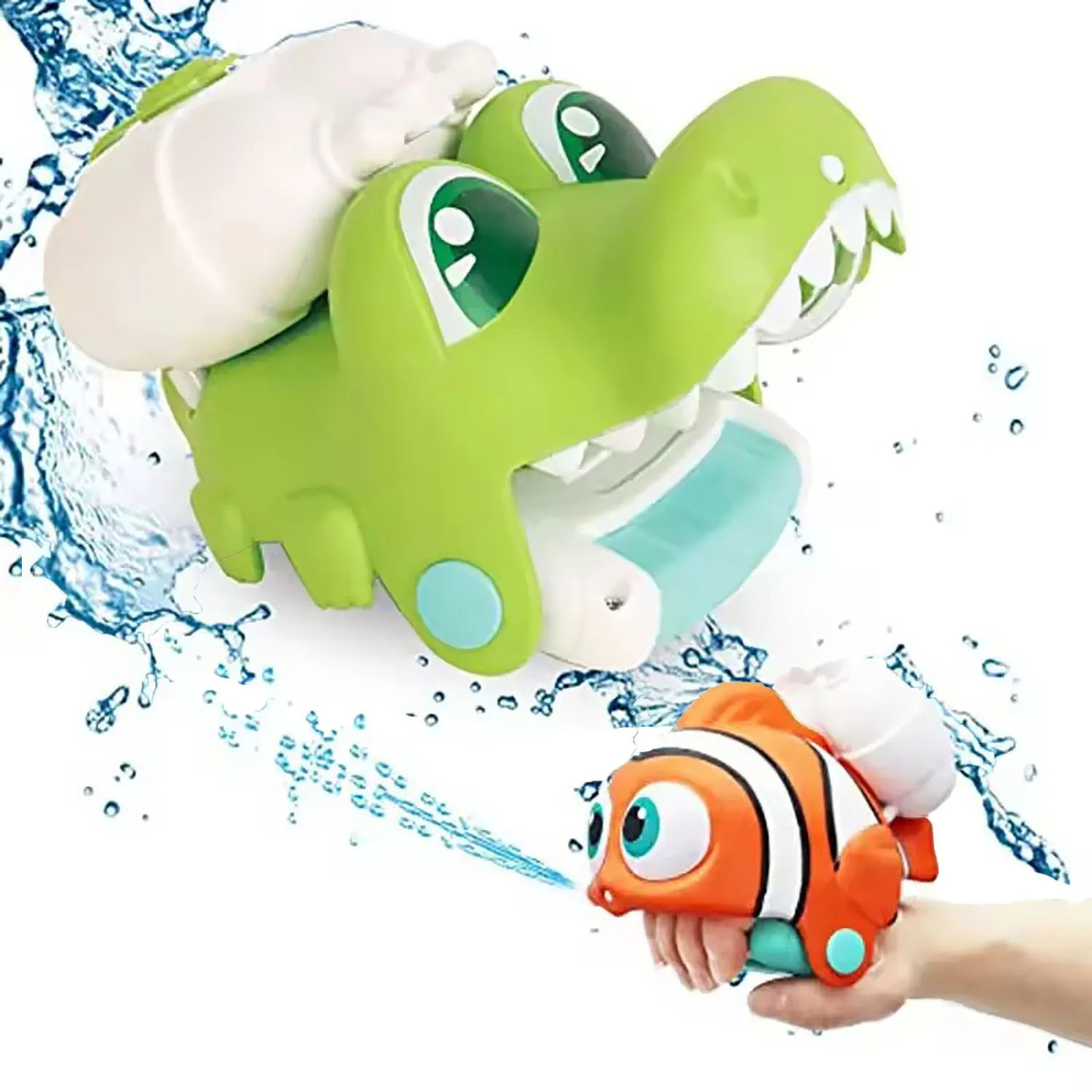 Pistolet à eau à pression pour poignet, pistolet à eau portable pour plage extérieure, jouet d'eau pour enfants, jeu d'eau interactif multijoueur