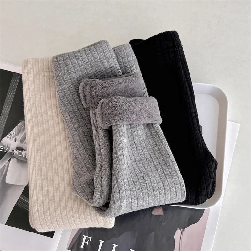 Legging chauds d'extérieur à correspondance totale, doublés en molleton, épais