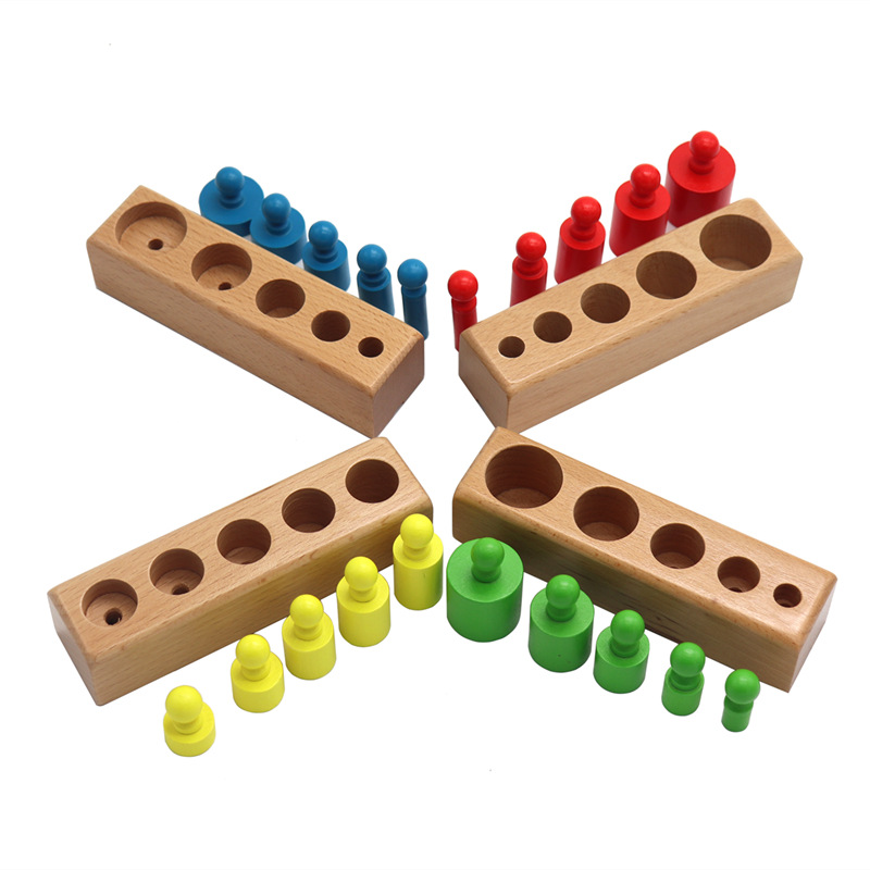 Jouets de construction Montessori pour l'éducation précoce en maternelle