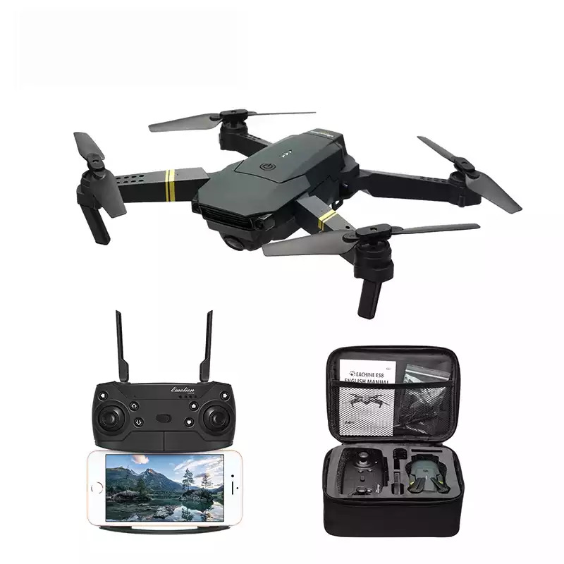 E58 drone pliable de type aérien