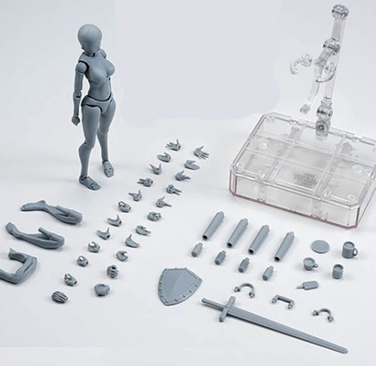 Décoration intérieure Accessoires Figurines de dessin pour artistes Kit de mannequin humain Figure d'action Décoration de pièce
