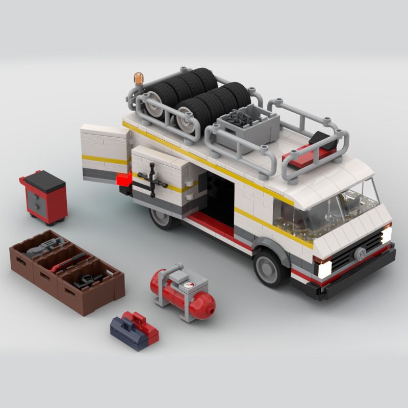 Quattro S1 E2 Jouet éducatif de voiture modèle assemblé