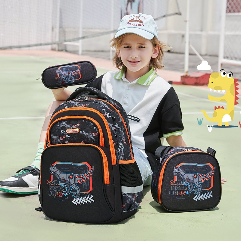 Cartable d'écolier pour élève du primaire, garçon, élégant et léger, sac à dos pour enfant de la 1re à la 3e année