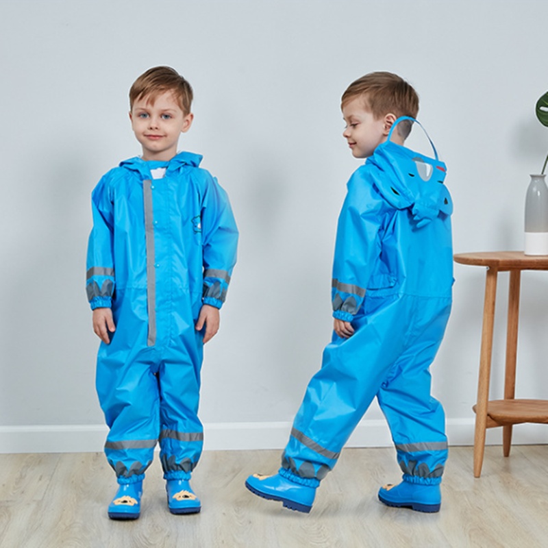 Éco-imperméable combiné avec pantalon pour enfants