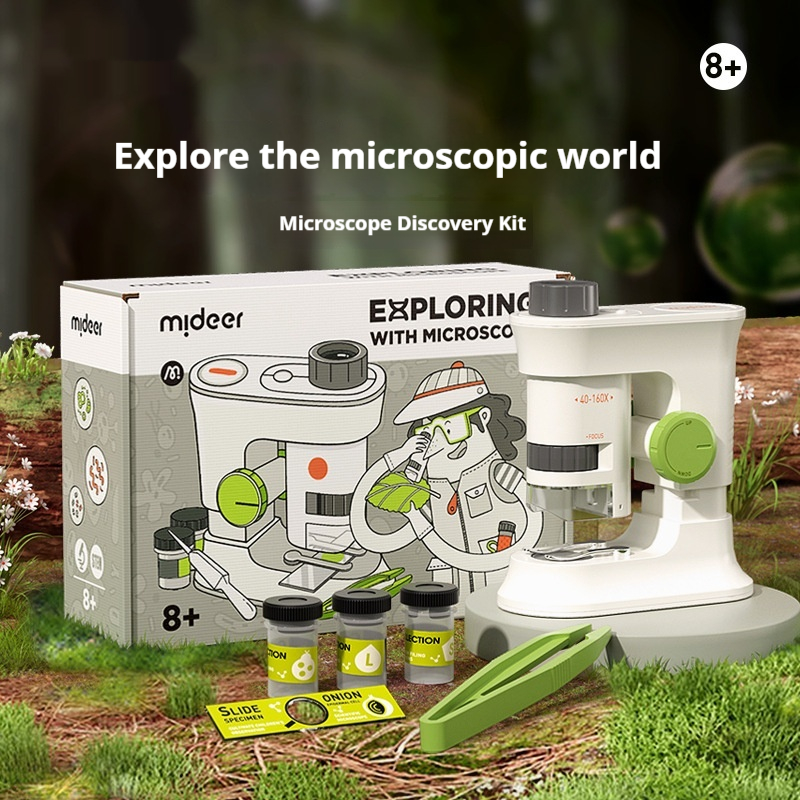 Enfants HD portable microscope scientifique expérimental à main