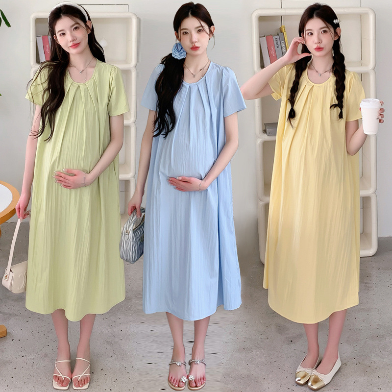 Robe de grossesse décontractée d'été "Loose Summer Wind" pour nouvelles femmes enceintes