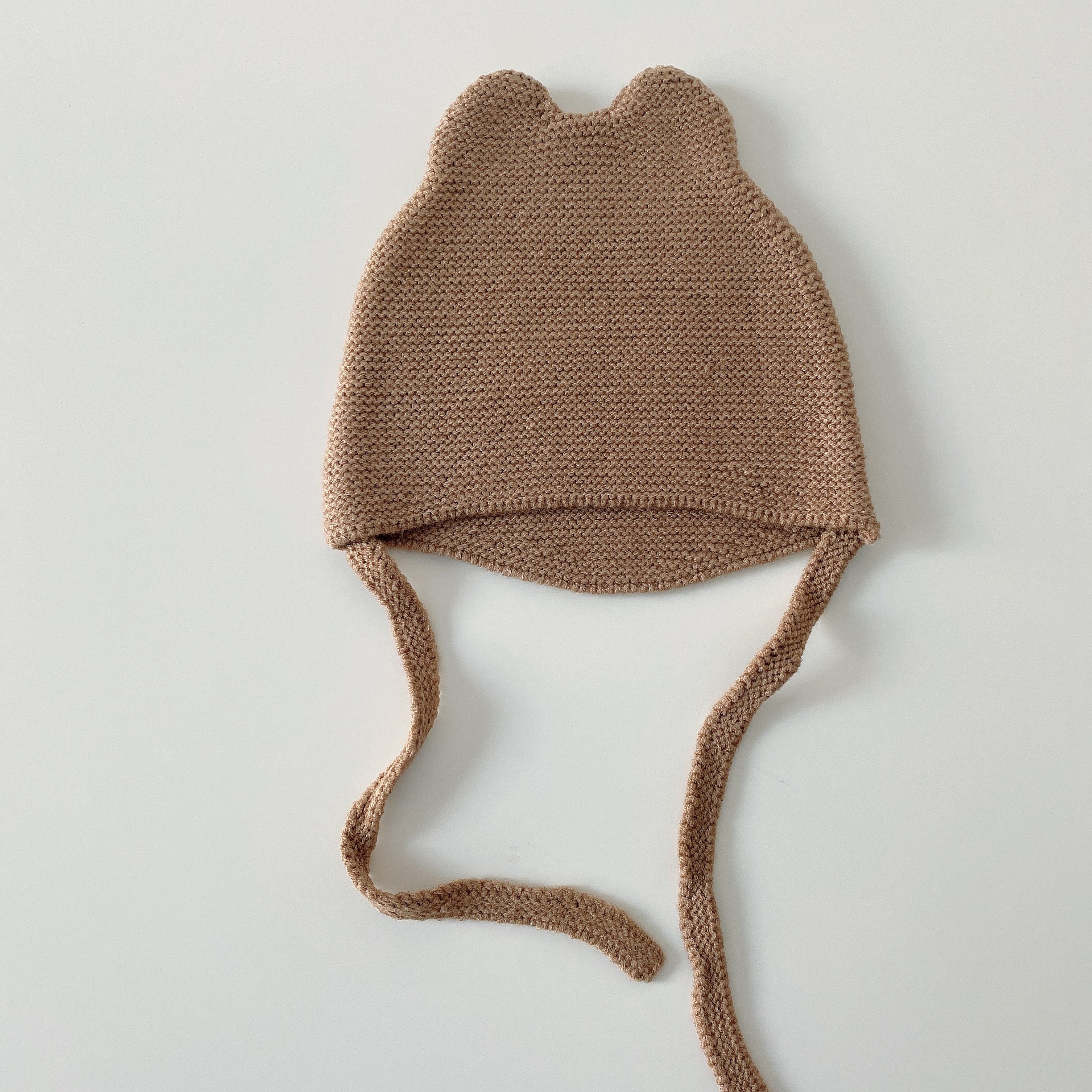 Bonnet bébé style coréen Bonnet en laine pour enfant même style Quatre couleurs
