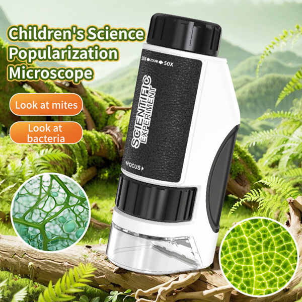 Enfants Microscope Mini 50X-300X