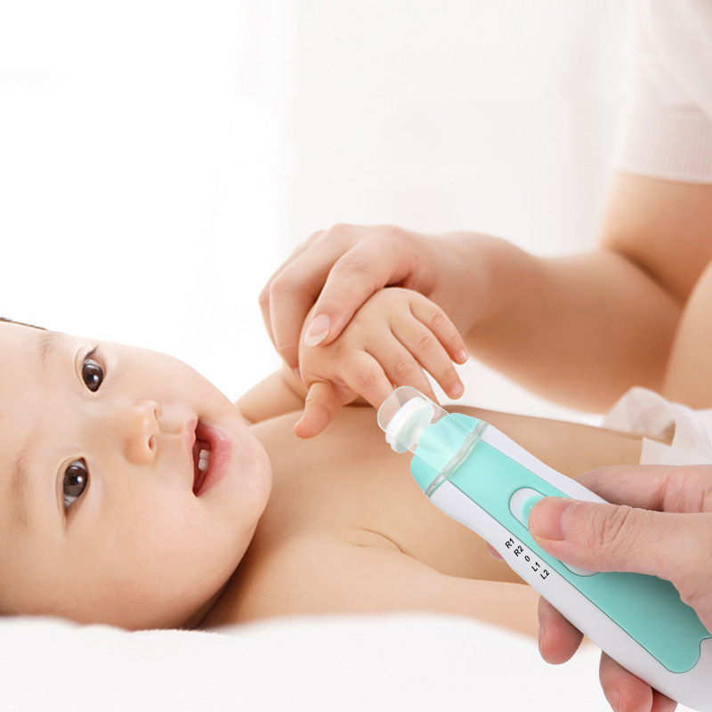 Coupe-ongles électrique pour nouveau-né, lot de soin anti-pincement pour bébé