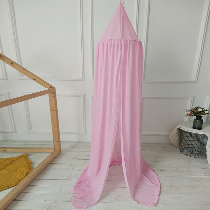 Tente pour enfants, Moustiquaire en chiffon, Dôme de lit à rideau pour bébé