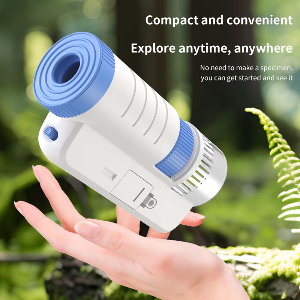 Microscope portatif pour enfants, microscope portable HD optique