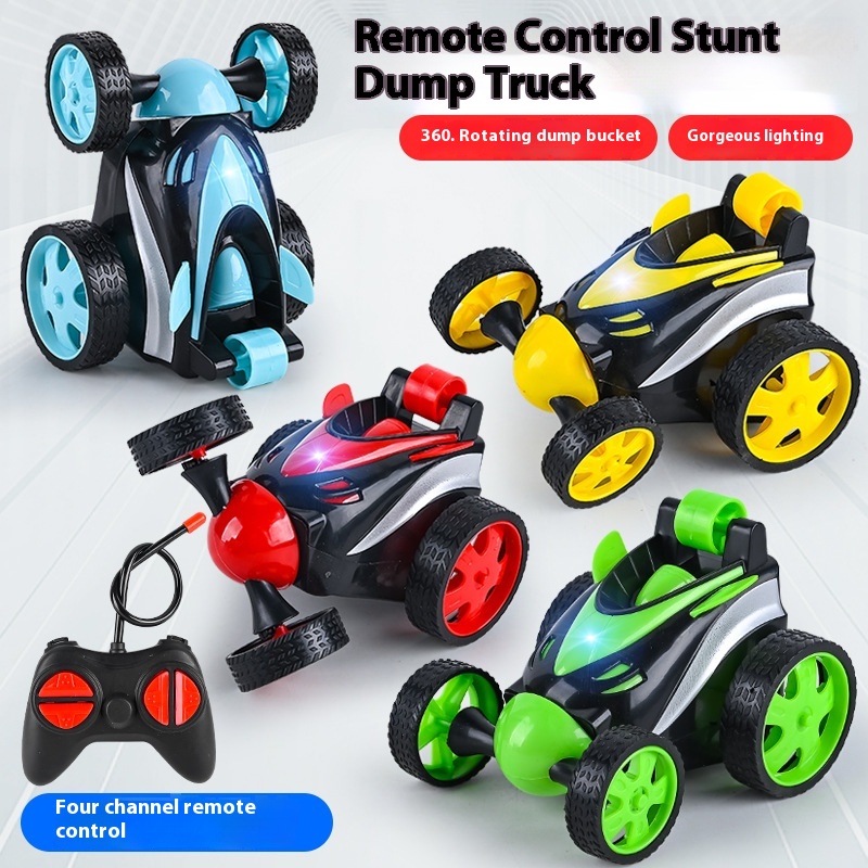 Télécommande de voiture inclinable tout-terrain modèle jouet pour enfants