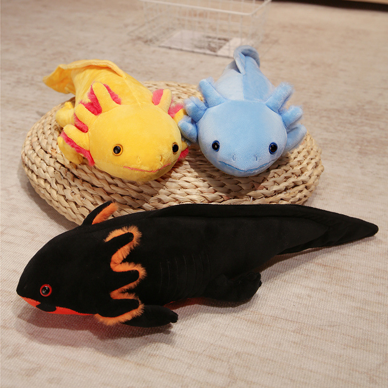 Mignon dragon hexagonal tacheté en peluche, poupée salamandre, poupée dinosaure
