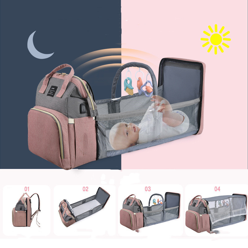 Nouveau sac à dos pour berceau de bébé maman, grande capacité, sac isotherme pour lait maternel, femme