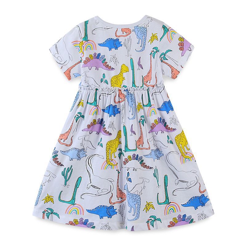 Nouveaux vêtements d'été pour enfants, robe princesse