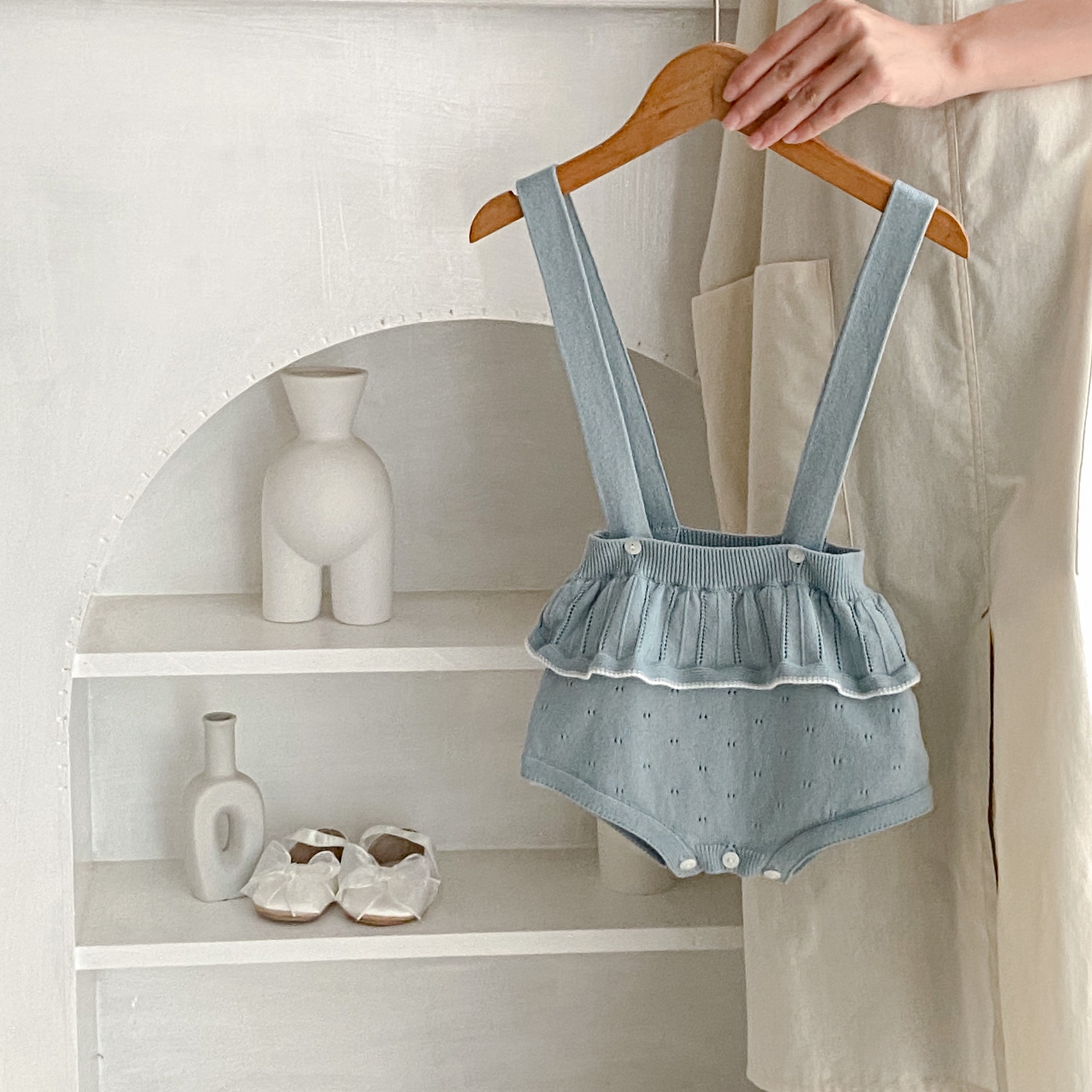 Salopette à bretelles mode pour filles