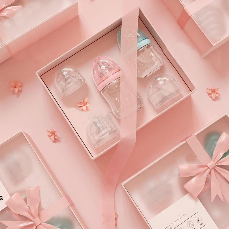 Cuillère d'alimentation pour bébé, bouteille en verre borosilicate