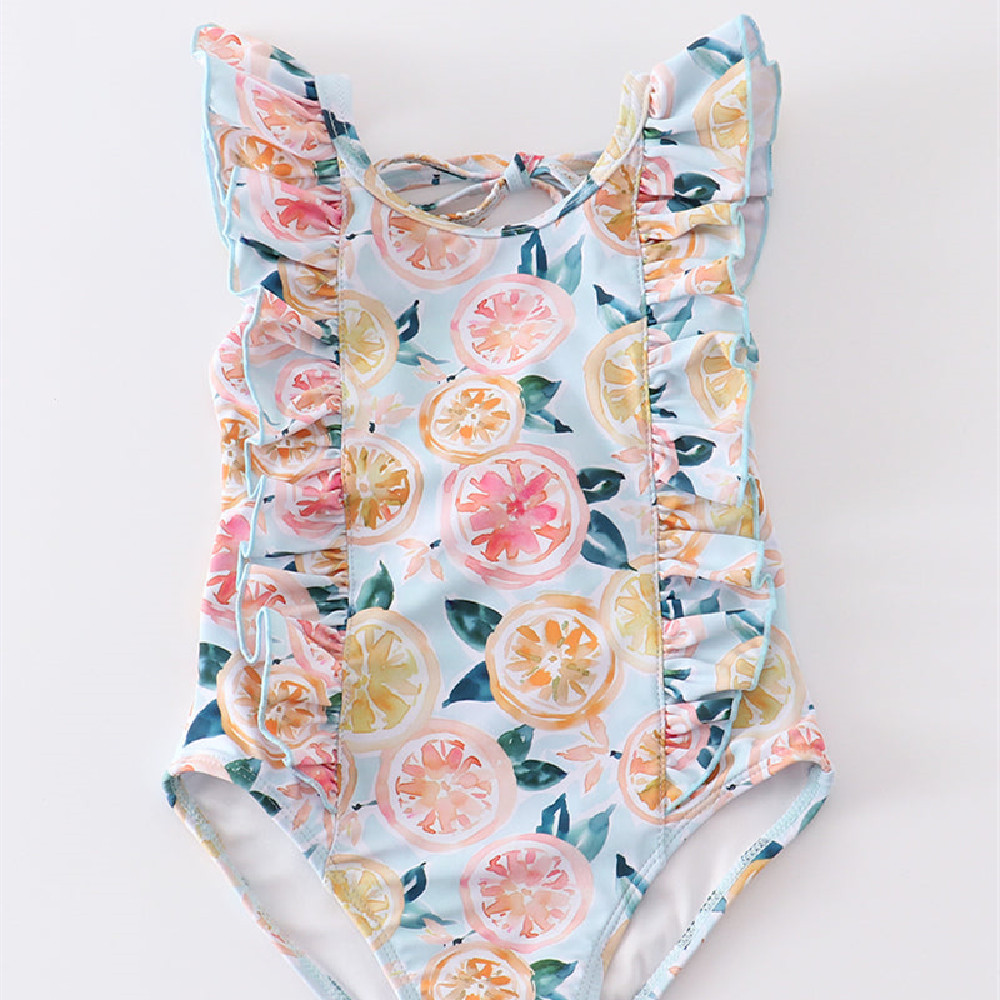 Maillot de bain une pièce pour fille