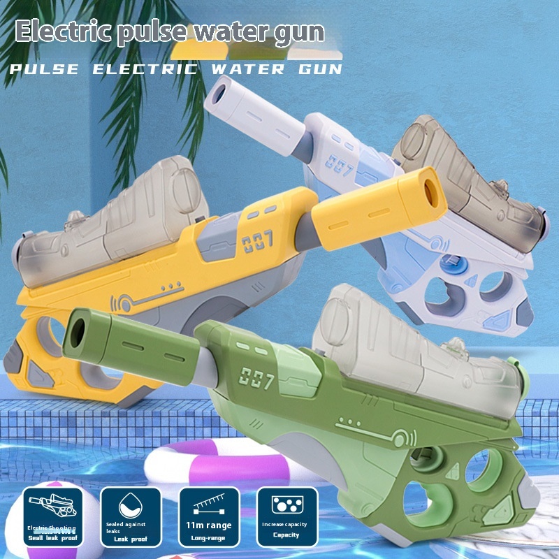 Pistolet à eau automatique de grande capacité avec recharge électrique