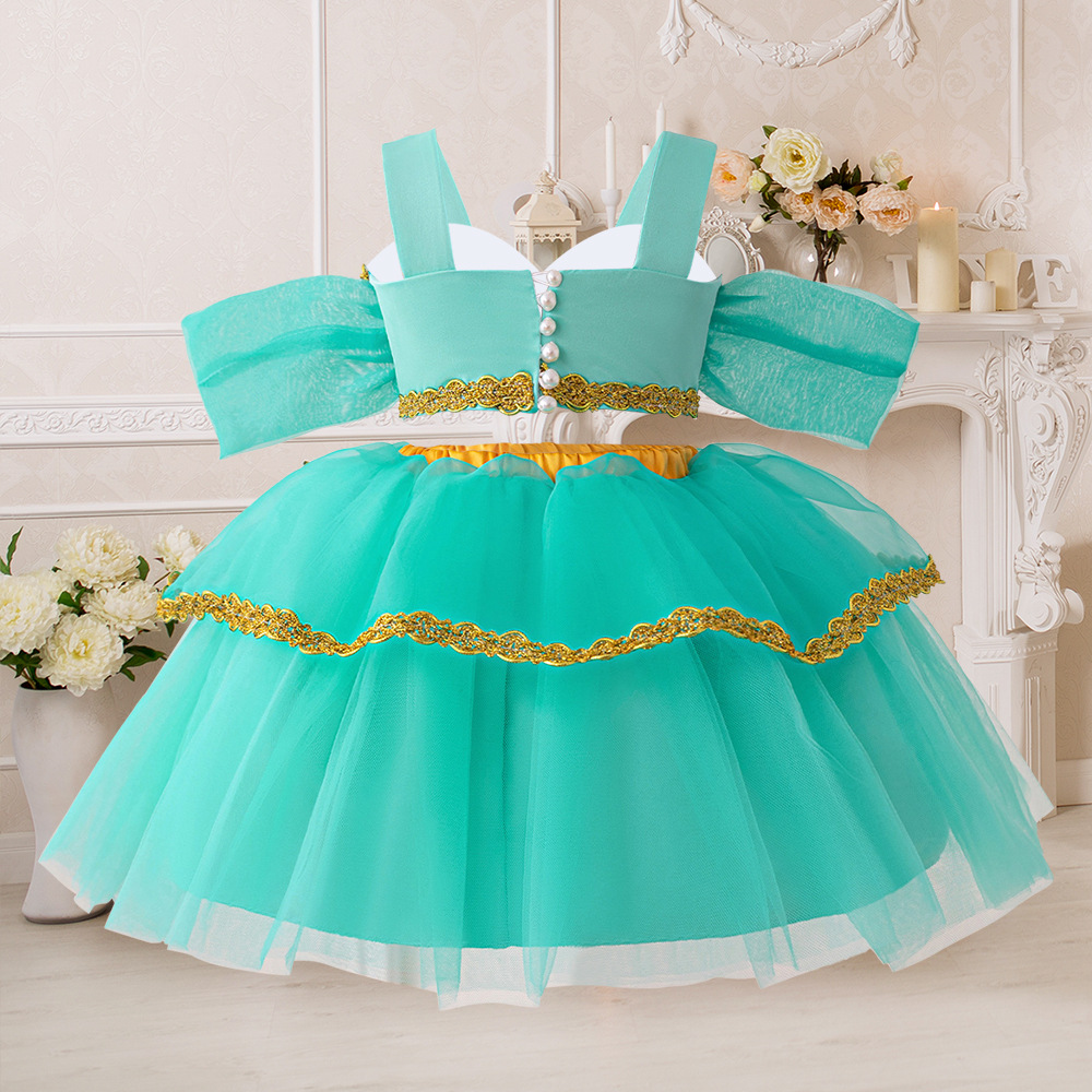 Robe Enfant Off The Shoulder Fille Princesse Hôte