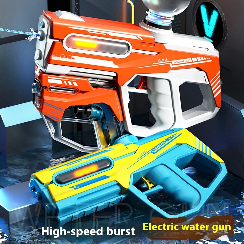 Jouet pistolet à eau électrique à absorption automatique pour enfants